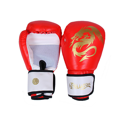 

Exercise Gloves Boxing Bag Gloves Boxing Training Gloves For Fitness Boxing Leisure Sports Muay Thai Full Finger Gloves Waterproof Stretchy Protective PU(Polyurethane) Red Blue