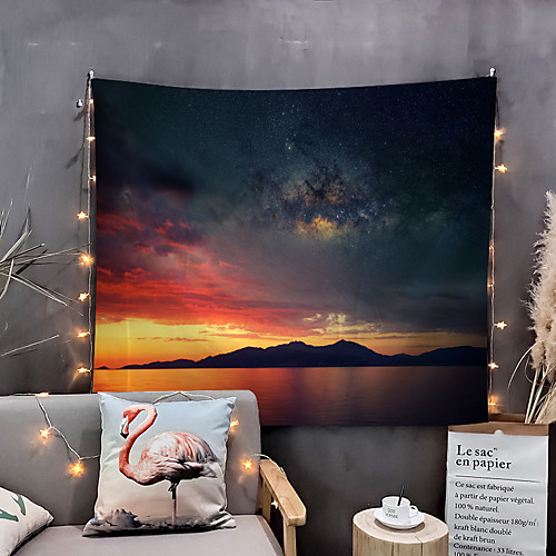 

Home Living Tapestry Wall Hanging Tapestries Wall Blanket Wall Art Wall Decor Flower Moon Tapestry Wall Decor
