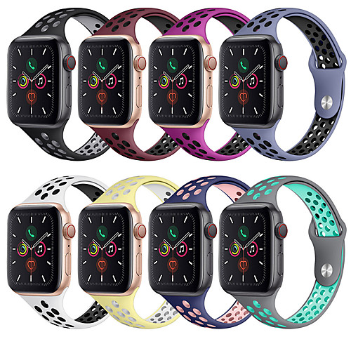 

Silica Gel Watch Band Strap for Apple Watch Series 5/4/3/2/1 20cm / 7.9 Inches 1.5cm / 0.6 Inches