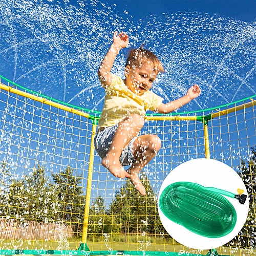 

Trampoline Sprinkler Trampoline Spray Sprinkler Game Toys Water Toys Trampoline Accessories Funny Summer Sports Outdoor Water Park All Boys and Girls Summer Water Play Toys for Kids Babies and