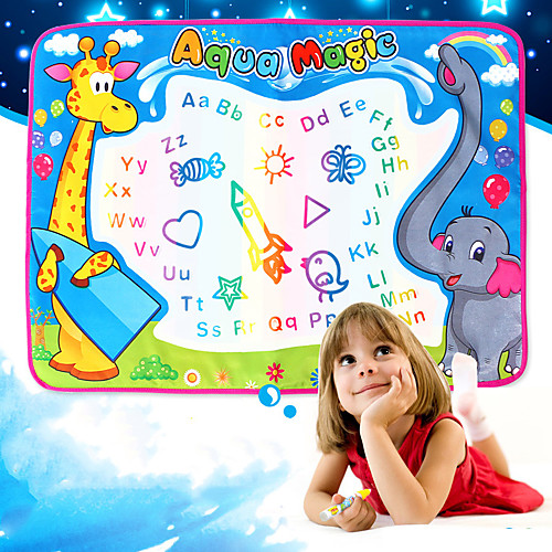 

Water Drawing Mat Educational Learning Mats Water Painting Doodle Pad 1 pcs Cartoon Adorable DIY Parent-Child Interaction Fabrics For Child's All