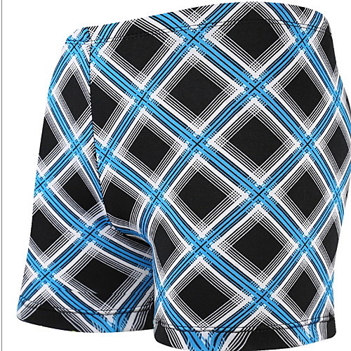 

Men's Blue Swim Trunk Bottoms Swimwear Swimsuit - 3D Print Quick Dry L XL XXL Blue