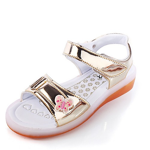 

Girls' Comfort PVC Sandals Little Kids(4-7ys) Black / Pink / Gold Summer