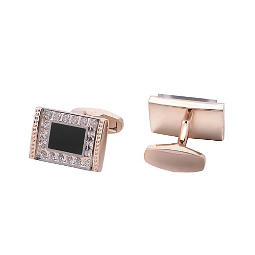 

Cufflinks Fashion Brooch Jewelry Rose Gold For Gift Daily