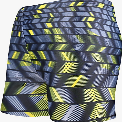 

Men's Yellow Beach board shorts Swimwear Swimsuit - 3D Print Quick Dry L XL XXL Yellow