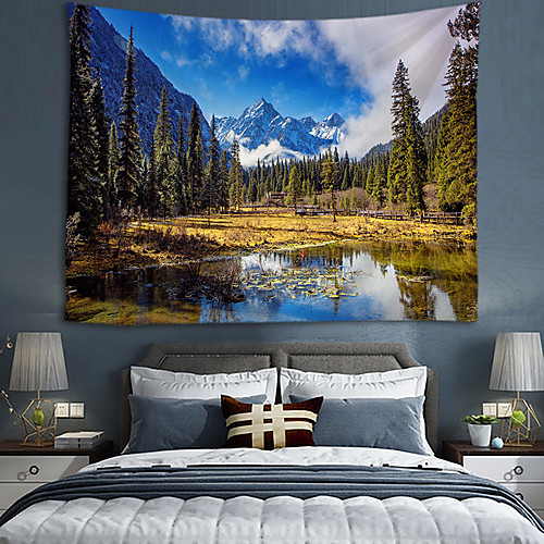 

Home Living Tapestry Wall Hanging Tapestries Wall Blanket Wall Art Wall Decor forest Tree Tapestry Wall Decor