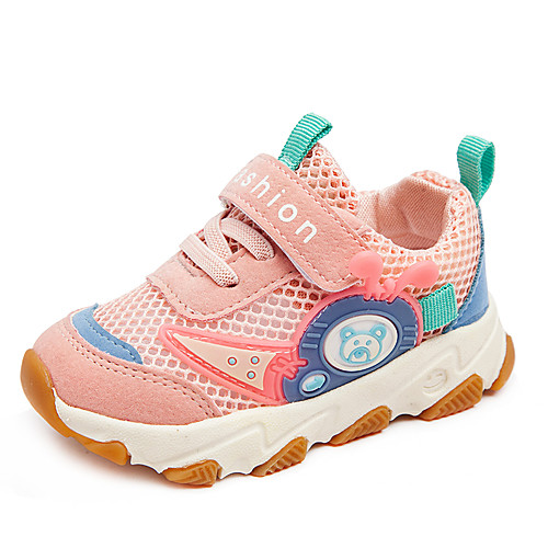 

Boys' / Girls' Comfort Mesh Trainers / Athletic Shoes Little Kids(4-7ys) / Big Kids(7years ) Pink / Beige Summer