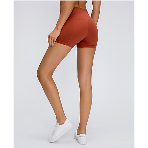 

Women's High Waist Yoga Shorts Fashion Black / Pink Red Green Nylon Yoga Running Fitness Shorts Sport Activewear Breathable Comfort Quick Dry Tummy Control Butt Lift High Elasticity