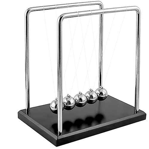 

Newton Cradle Balance Ball Balance Steel Balls Office Desk Toys Physics Toys Wooden Metal Kid's Adults All Toy Gift