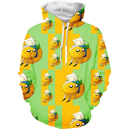 

Inspired by Adventure Time Cosplay Costume Hoodie Polyster Print Printing Hoodie For Men's / Women's