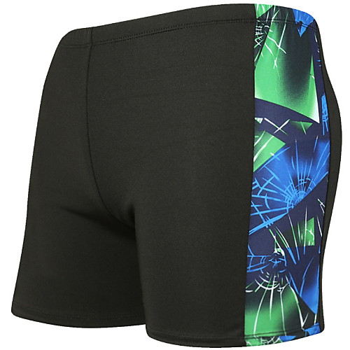 

Men's Swim Trunk Bottoms Swimwear Swimsuit - 3D Print Quick Dry L XL XXL Green