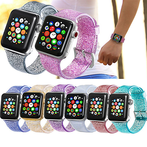 

Silica Gel Watch Band Strap for Apple Watch Series 5/4/3/2/1 21cm / 8.27 Inches 2.2cm / 0.9 Inches