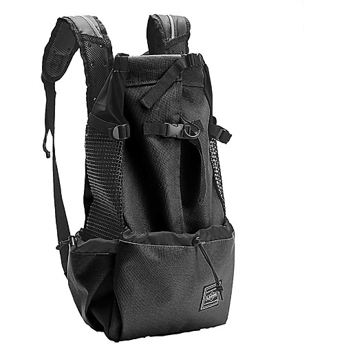 

Dog Cat Pets Carrier Bag Travel Backpack Adjustable Breathable Camping & Hiking Classic Terylene Black Red Blue / Foldable