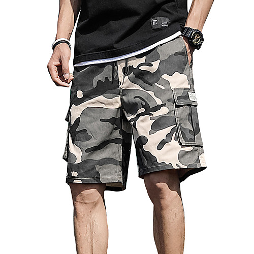 

Men's Basic Daily Holiday Shorts Tactical Cargo Pants - Camouflage Drawstring Breathable White Army Green Orange XS / US32 / UK32 / EU40 / S / US34 / UK34 / EU42 / M / US36 / UK36 / EU44