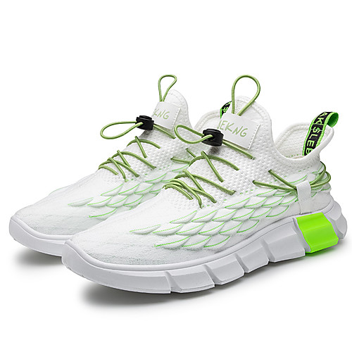 

Men's Summer / Fall Sporty / Casual Daily Outdoor Trainers / Athletic Shoes Mesh Breathable Non-slipping Black / Yellow / Green