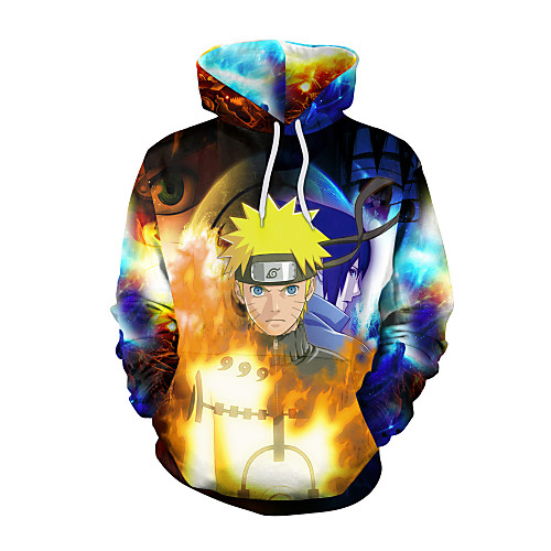 

Inspired by Naruto Cosplay Costume Hoodie Polyster Print Printing Hoodie For Men's / Women's