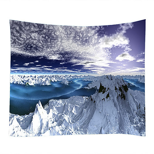 

Blue Sky Printed Tapestry Decor Wall Art Tablecloths Bedspread Picnic Blanket Beach Throw Tapestries Colorful Bedroom Hall Dorm Living Room Hanging