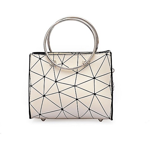 

Women's Zipper PU Crossbody Bag White / Black / Blushing Pink