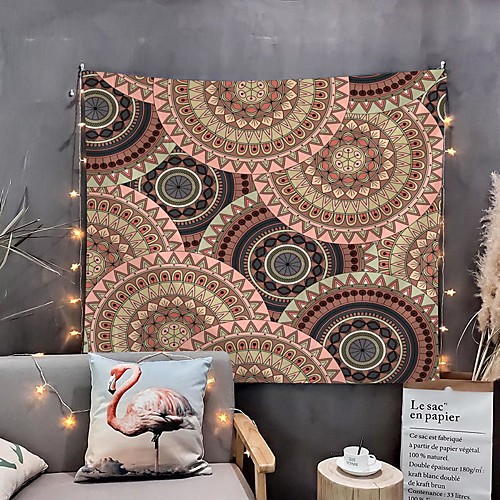 

Mandala Bohemian Wall Tapestry Art Decor Blanket Curtain Hanging Home Bedroom Living Room Dorm Decoration Boho Hippie Psychedelic Floral Flower Lotus Indian