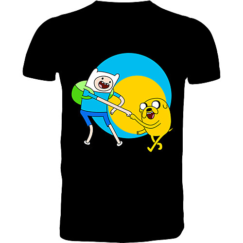 

Inspired by Adventure Time Cosplay Costume T-shirt Polyster Print Printing T-shirt For Men's