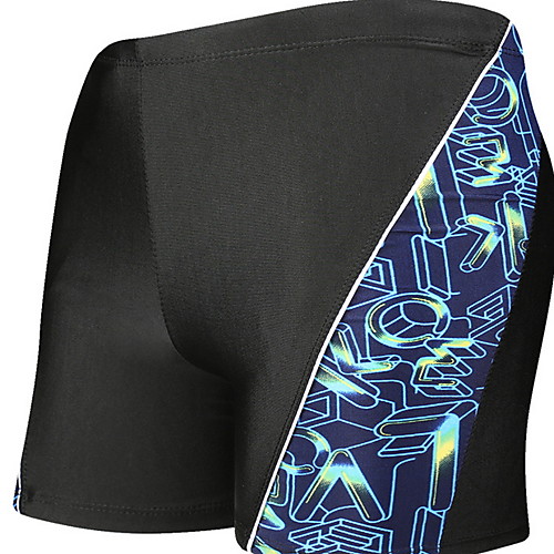 

Men's Blue Beach board shorts Swimwear Swimsuit - 3D Print Quick Dry L XL XXL Blue
