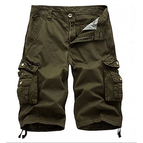 

Men's Basic Daily Slim Shorts Tactical Cargo Pants - Solid Colored Summer Wine Black Blue US38 / UK38 / EU46 / US40 / UK40 / EU48 / US42 / UK42 / EU50