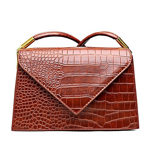 

Women's PU Crossbody Bag Solid Color Black / Red / Brown