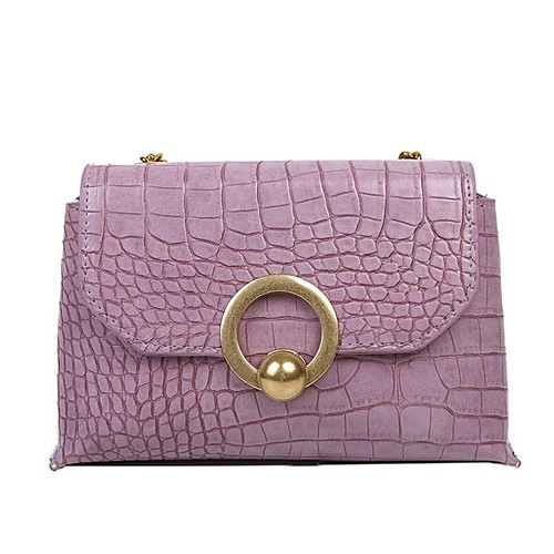 

Women's PU Crossbody Bag Solid Color White / Black / Purple