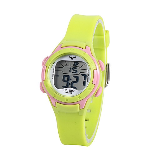 

Kids Sport Watch Automatic self-winding PU Leather Clover Water Resistant / Waterproof Analog Cartoon Fashion - Green