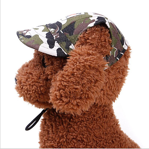 

Dog Cat Hats, Caps & Bandanas Dog Clothes Camouflage Color Leopard Costume Dalmatian Shih Tzu Poodle Fabric Polyester Casual / Sporty Cute S M