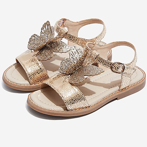

Girls' Comfort PVC Sandals Little Kids(4-7ys) Champagne / Silver Summer