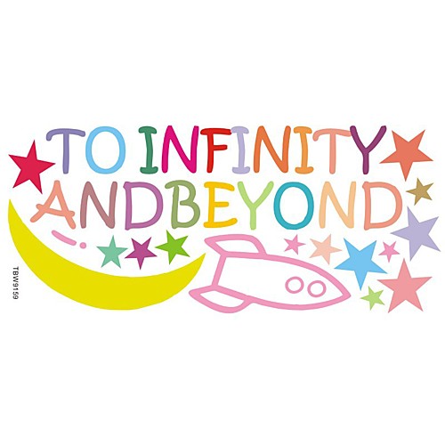 

Decorative Wall Stickers - Plane Wall Stickers Stars Nursery / Kids Room