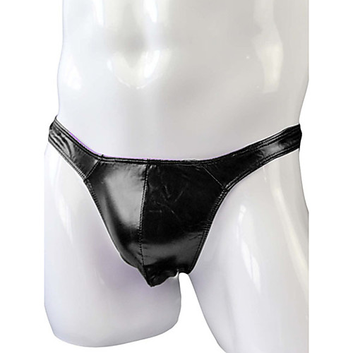 

Men's Basic G-string Underwear - Normal Low Waist Black Blue Purple One-Size