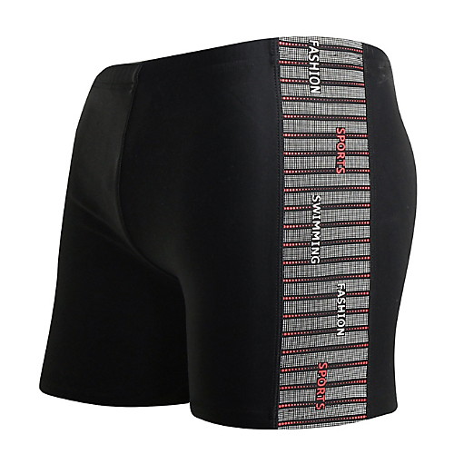 

Men's Beach board shorts Swimwear Swimsuit - 3D Print Quick Dry L XL XXL Black