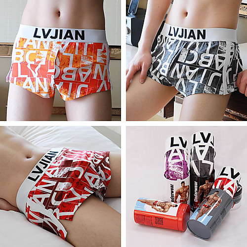 

Men's Sports Underwear Boxer Brief Trunks 3pcs Elastane Sports Shorts Underwear Shorts Bottoms Running Walking Jogging Training Breathable Quick Dry Soft Fashion Black / Red RedBlue Blue / Black