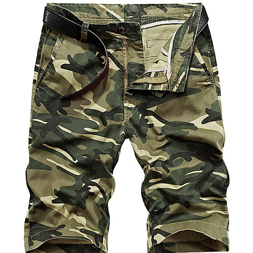 

Men's Basic Daily Loose Shorts Tactical Cargo Pants - Camouflage Summer Army Green Khaki Royal Blue US32 / UK32 / EU40 / US34 / UK34 / EU42 / US36 / UK36 / EU44