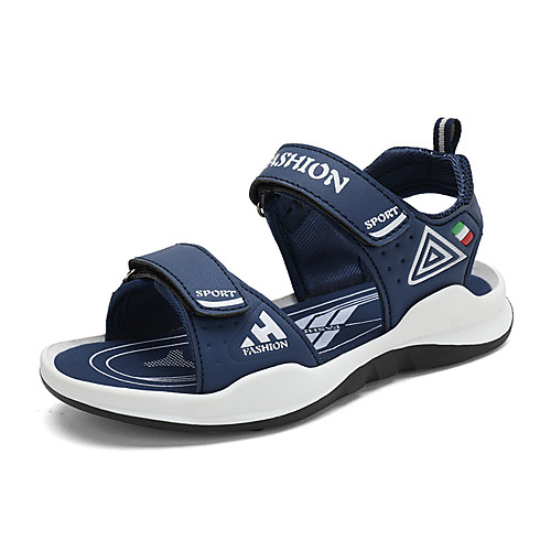 

Boys' Slingback Canvas Sandals Little Kids(4-7ys) / Big Kids(7years ) Walking Shoes Green / Blue / Dark Blue Summer / Fall / Color Block