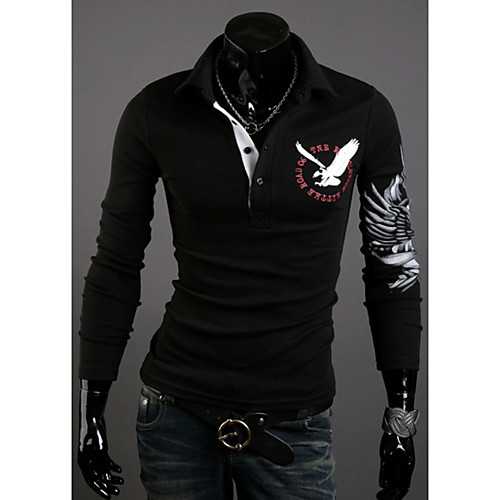 

Men's Graphic Polo Daily Wine / White / Black