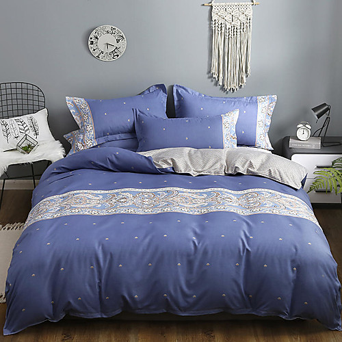

Duvet Cover Set, Ultra Soft and Easy Care, 4-Piece Duvet Cover Set For Kid's Room