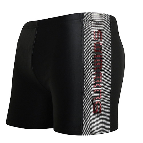 

Men's Black Beach board shorts Swimwear Swimsuit - 3D Print Quick Dry L XL XXL Black