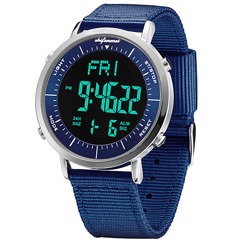 

Unisex Sport Watch Digital Sporty Water Resistant / Waterproof Digital Outdoor Fashion - Black Blue Blushing Pink