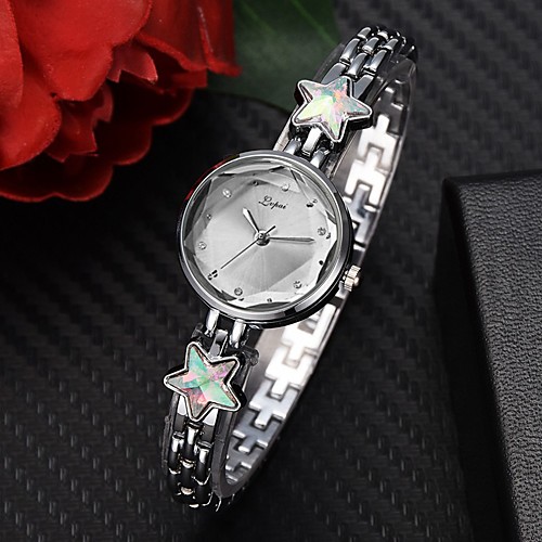 

Ladies Quartz Watches Elegant Fashion Rose Gold Alloy Chinese Quartz White Black Blue New Design Casual Watch 1 pc Analog One Year Battery Life