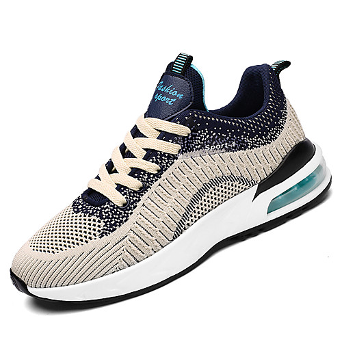 

Men's Summer / Fall Sporty / Casual Daily Outdoor Trainers / Athletic Shoes Running Shoes / Walking Shoes Tissage Volant Breathable Non-slipping Wear Proof Black / Red / Beige / Gray