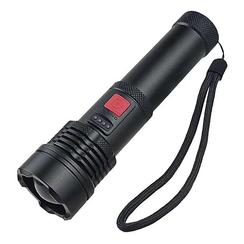 

xhp50 LED Flashlights / Torch Waterproof 3000 lm LED LED 1 Emitters 5 Mode with Battery Waterproof Professional Durable Creepy Camping / Hiking / Caving Everyday Use Cycling / Bike Natural White