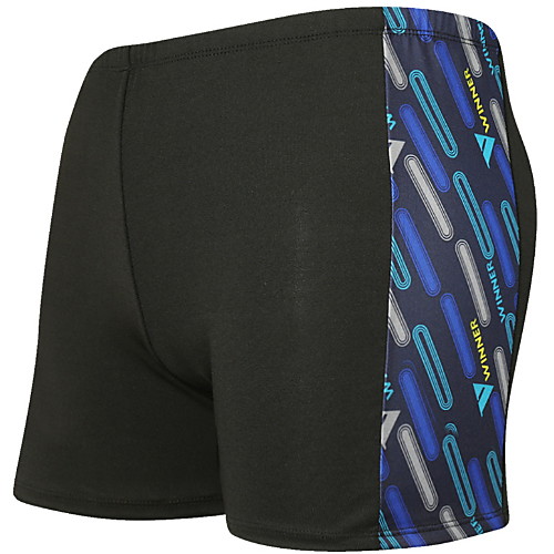 

Men's Swim Trunk Bottoms Swimwear Swimsuit - 3D Print Quick Dry L XL XXL Blue