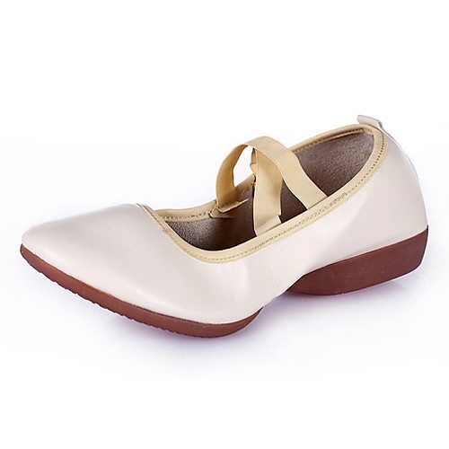 

Women's Modern Shoes PU Buckle Flat Cuban Heel Dance Shoes Black / Red / Fuchsia