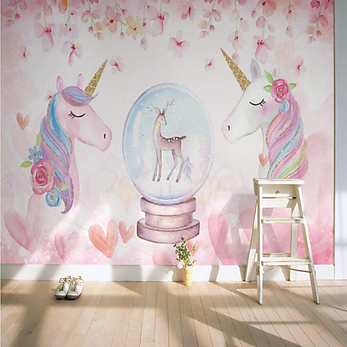 

Custom Self-adhesive Mural Tianma Children Cartoon Map Suitable for Background Wall Coffee Shop Hotel Wall Decoration Art Room Wallcovering