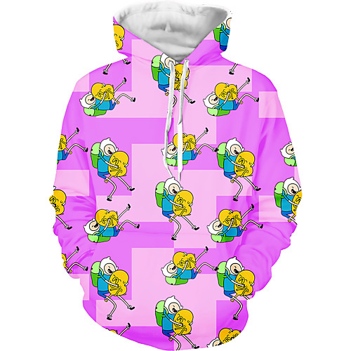 

Inspired by Adventure Time Cosplay Costume Hoodie Polyster Print Printing Hoodie For Men's / Women's