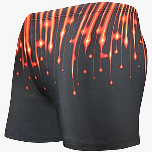 

Men's Beach board shorts Swimwear Swimsuit - 3D Print Quick Dry L XL XXL Red