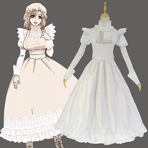 

Inspired by Cells at Work Anime Cosplay Costumes Japanese Cosplay Suits Dress Collar Sleeves For Women's / Bow / Hat / Wristlet